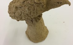 Trabalho de modelagem em barro