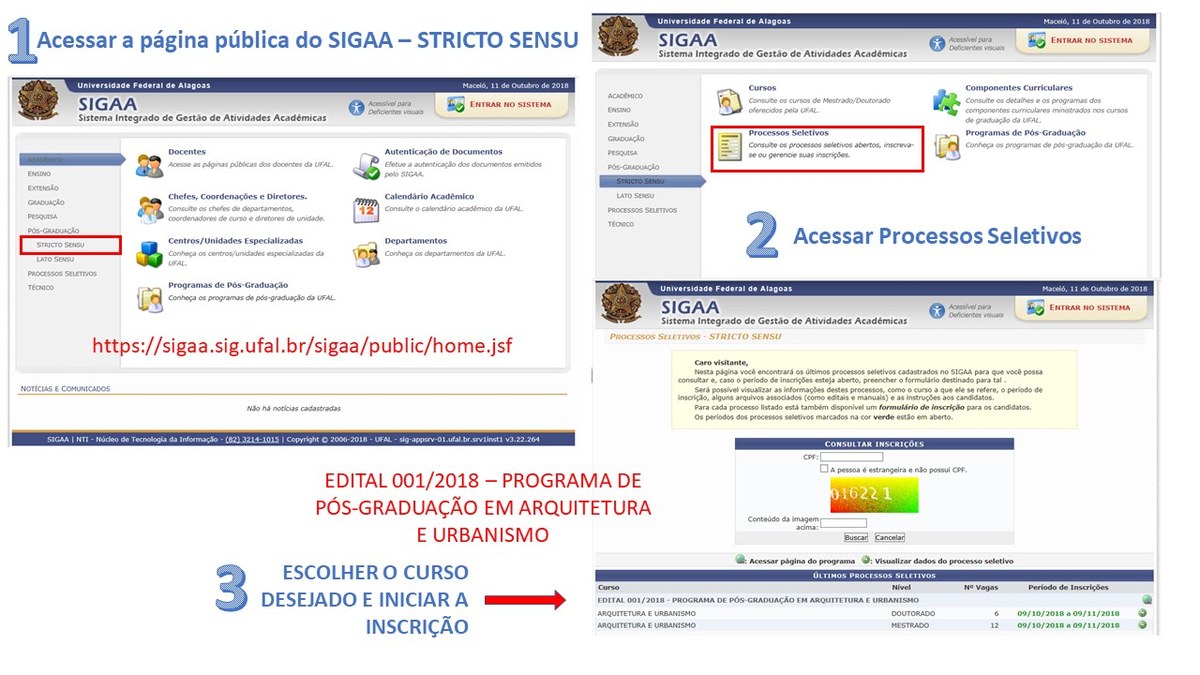 Ppgua Como acessar o Edital 01/2018 - Seleção 2019 PPGAU — Faculdade de ...