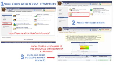 Guia para acessar o SIGAA